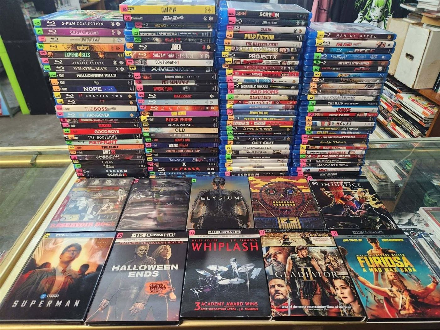 Blu-ray and 4K Ultra HD movies